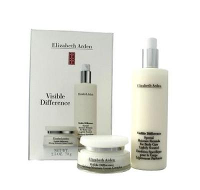 Elizabeth Arden Visible Difference Kit  370ml 70g Arden Visible Difference Cream