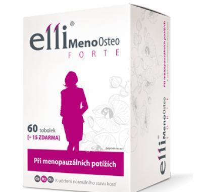 Elli MenoOsteo FORTE 60  15 tobolek zdarma, Elli, MenoOsteo, FORTE, 60, 15, tobolek, zdarma