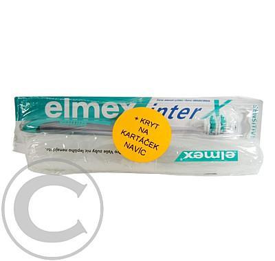 Elmex Sensitive zubní kartáček   kryt na kartáček, Elmex, Sensitive, zubní, kartáček, , kryt, kartáček