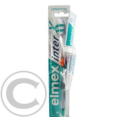Elmex Sensitive zubní kartáček   vzorky zubní pasty 9.4ml