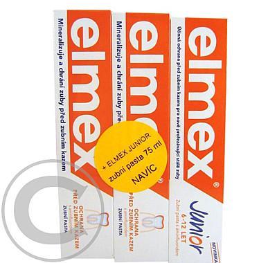 Elmex zubní pasta 2 x 75 ml   Elmex Junior 75 ml