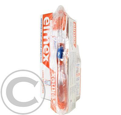 Elmex zubní pasta 2x75ml zubní kartáček vzorek ÚV 100ml