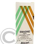 EMADINE 0,05% GTT OPH 1X5ML/2.5MG, EMADINE, 0,05%, GTT, OPH, 1X5ML/2.5MG