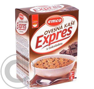 EMCO Expres Ovesná kaše čokoládová 4 x 65 g, EMCO, Expres, Ovesná, kaše, čokoládová, 4, x, 65, g