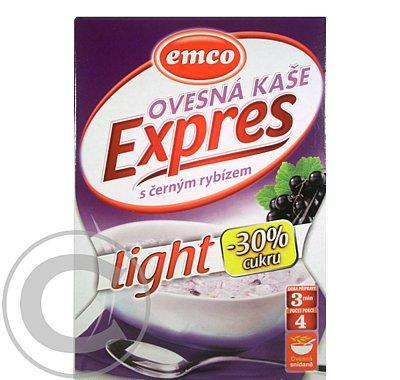 EMCO Ovesná kaše Expres s černým rybíz Light 4x65g