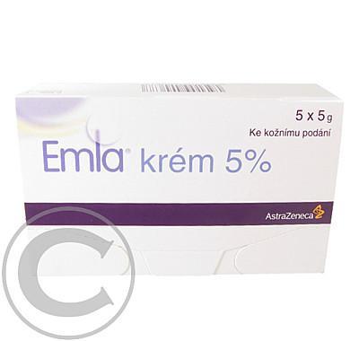 EMLA KRÉM 5%  5X5GM EMP Krém, EMLA, KRÉM, 5%, 5X5GM, EMP, Krém