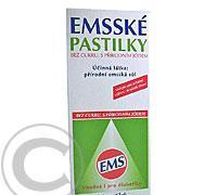 Emsské mentolové pastilky bez cukru s přírodním jódem pst.20, Emsské, mentolové, pastilky, bez, cukru, přírodním, jódem, pst.20