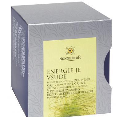 Energie je všude - bio čaj 24g (12 ks pyramid), Energie, je, všude, bio, čaj, 24g, 12, ks, pyramid,