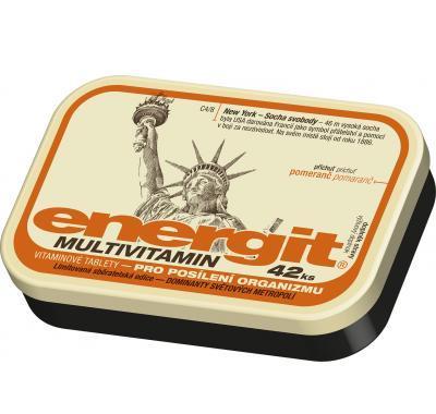 Energit Multivitamín pomeranč 42 tablet