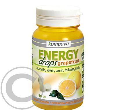 ENERGY DROPS grapefruit tbl.80, ENERGY, DROPS, grapefruit, tbl.80