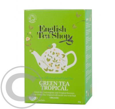English Tea Shop Bio Zelený Čaj Tropické Ovoce 20s., English, Tea, Shop, Bio, Zelený, Čaj, Tropické, Ovoce, 20s.