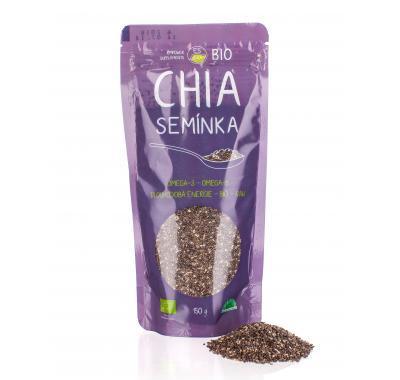 ES BIO Chia semínka 150 g, ES, BIO, Chia, semínka, 150, g