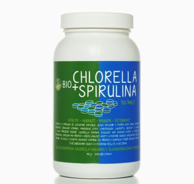 ES BIO Chlorella   S​pirulina 750 tablet