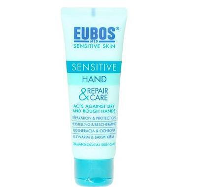 EUBOS pro citlivou pokožku krém na ruce Repair & Care 75ml   Eubos Pilník na nehty ZDARMA