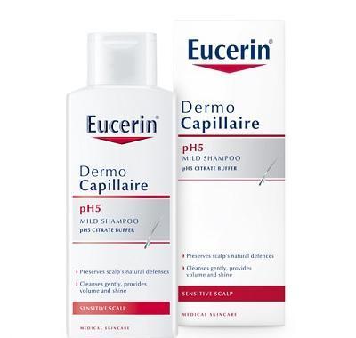 EUCERIN DermoCapillaire pH5 šampon na vlasy pro citlivou pokožku 250 ml