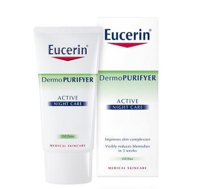 EUCERIN DermoPURYFIER Hydratační noční krém 50 ml, EUCERIN, DermoPURYFIER, Hydratační, noční, krém, 50, ml