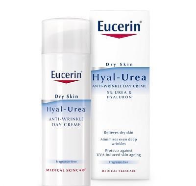 EUCERIN Hyal – Urea Denní krém proti vráskám 50 ml, EUCERIN, Hyal, –, Urea, Denní, krém, proti, vráskám, 50, ml