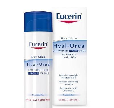 EUCERIN Hyal – Urea Noční krém proti vráskám 50 ml, EUCERIN, Hyal, –, Urea, Noční, krém, proti, vráskám, 50, ml