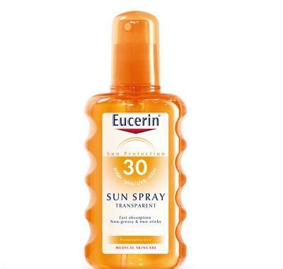 EUCERIN SUN Transparentní sprej SPF 30 – 200 ml, EUCERIN, SUN, Transparentní, sprej, SPF, 30, –, 200, ml