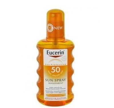 EUCERIN SUN Transparentní sprej SPF 50 – 200 ml, EUCERIN, SUN, Transparentní, sprej, SPF, 50, –, 200, ml