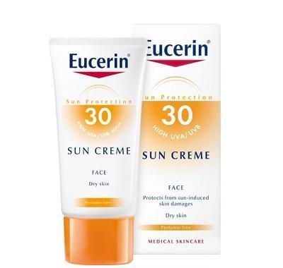 EUCERIN SUN Vysoce ochranný krém SPF 30 na opalování na obličej 50 ml, EUCERIN, SUN, Vysoce, ochranný, krém, SPF, 30, opalování, obličej, 50, ml