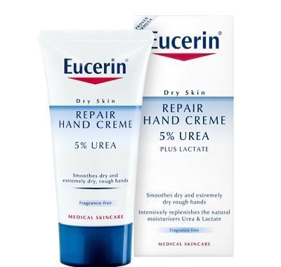 EUCERIN UREA 5% Regenerační krém na ruce 75 ml, EUCERIN, UREA, 5%, Regenerační, krém, ruce, 75, ml