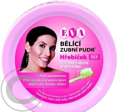 EVA Bělící zubní pudr hřebíček 30g, EVA, Bělící, zubní, pudr, hřebíček, 30g