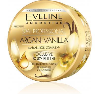 EVELINE Argan&Vanilka - Luxusní tělové máslo 200 ml, EVELINE, Argan&Vanilka, Luxusní, tělové, máslo, 200, ml