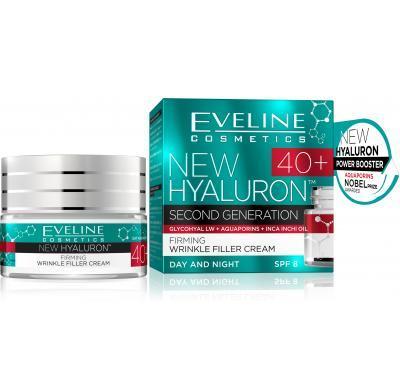 EVELINE bioHyaluron 4D 40  Denní a noční krém 50 ml, EVELINE, bioHyaluron, 4D, 40, Denní, noční, krém, 50, ml