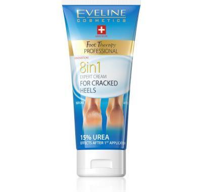 EVELINE Expert krém 8v1 na rozpraskané paty 100 ml, EVELINE, Expert, krém, 8v1, rozpraskané, paty, 100, ml