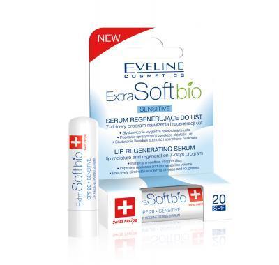 Eveline Regenerační sérum na rty Extra Soft Bio Sensitive 4,5 g