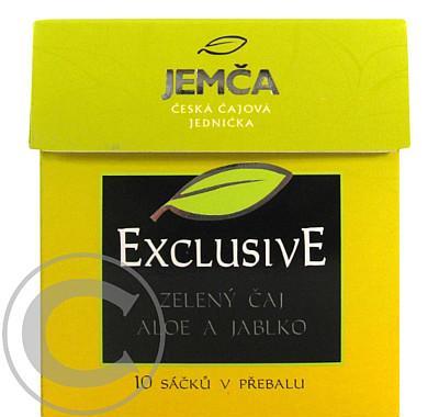 Exclusive čaj zelený Aloe a Jablko n.s.20 přebal, Exclusive, čaj, zelený, Aloe, Jablko, n.s.20, přebal