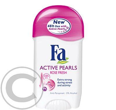 Fa deo stick Active Pearls Růže, 50ml