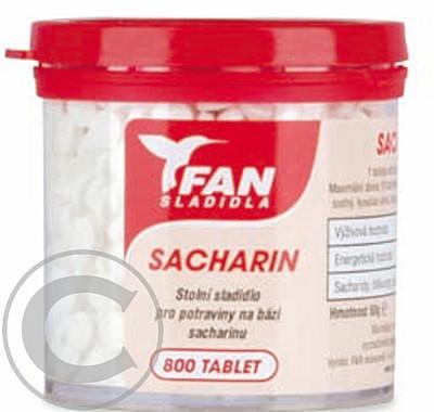 FAN sladidlo sacharin 50g, FAN, sladidlo, sacharin, 50g