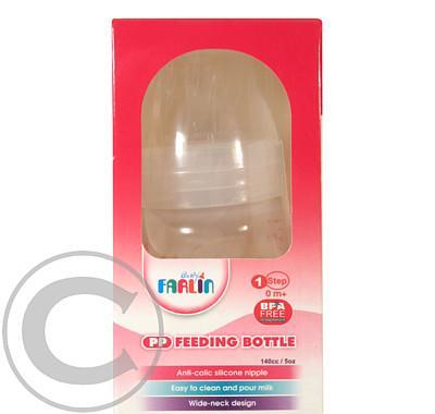 Farlin Kojenecká láhev široké hrdlo 0 měsíce 140ml PP-810, Farlin, Kojenecká, láhev, široké, hrdlo, 0, měsíce, 140ml, PP-810