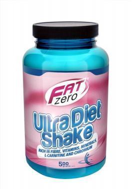 FatZero Ultra Diet Shake, Vanilka, 500 g