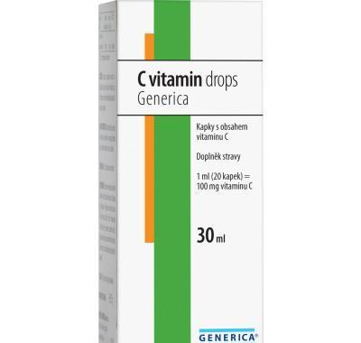 GENERICA C vitamin drops 30 ml, GENERICA, C, vitamin, drops, 30, ml