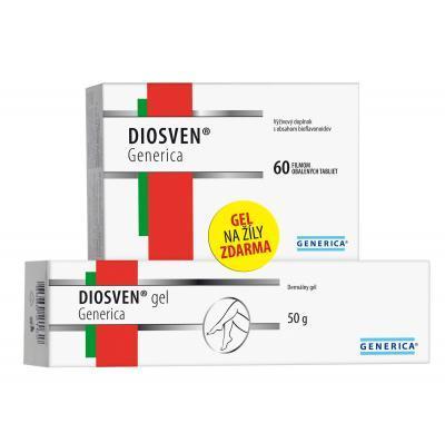 GENERICA Diosven 60 tablet   Diosven gel 50 g zdarma Výprodej