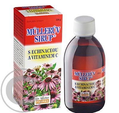 Müllerův sirup echinacea   vitamin C 320 g, Müllerův, sirup, echinacea, , vitamin, C, 320, g