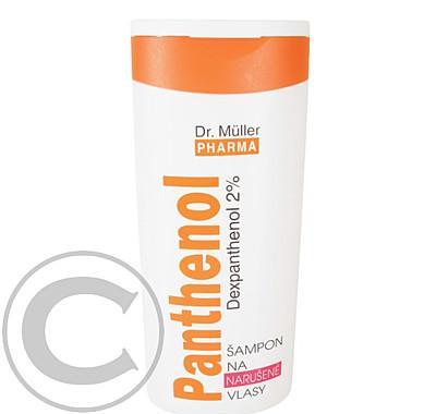 Panthenol šampon narušené vlasy 250ml DR.MULLER, Panthenol, šampon, narušené, vlasy, 250ml, DR.MULLER