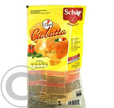 SCHAR housky k dopečení CIABATTA 4x50g, SCHAR, housky, k, dopečení, CIABATTA, 4x50g