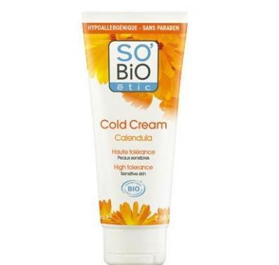 SO´BIO Bio Cold cream pro citlivou pleť calendula 75 ml, SO´BIO, Bio, Cold, cream, citlivou, pleť, calendula, 75, ml