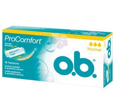 Tampony o.b.® ProComfort™ Normal 16 kusů, Tampony, o.b.®, ProComfort™, Normal, 16, kusů