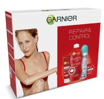 Balíček GARNIER Body Repairing Care krém na ruce 100 ml, tělové mléko 250 ml, krém 50 ml   deo sprej 150 ml