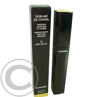 Chanel Mascara Infinite Length And Curl 10  6g Odstín 10 Deep Black černá