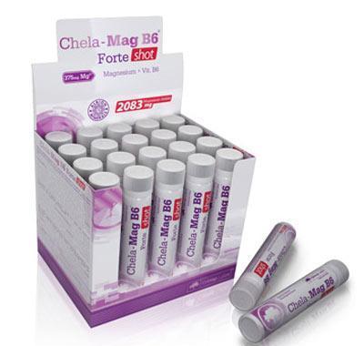 Chela-Mag B6, hořčík v tekuté formě, ampule 25 ml, Olimp - Pomeranč, Chela-Mag, B6, hořčík, tekuté, formě, ampule, 25, ml, Olimp, Pomeranč