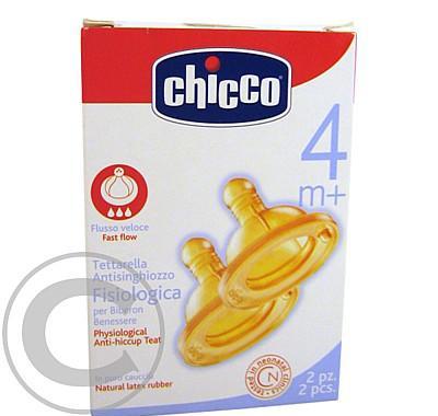 Chicco F Dudlík kaučuk 4   3 dírky 2 ks / bal 71402, Chicco, F, Dudlík, kaučuk, 4, , 3, dírky, 2, ks, /, bal, 71402