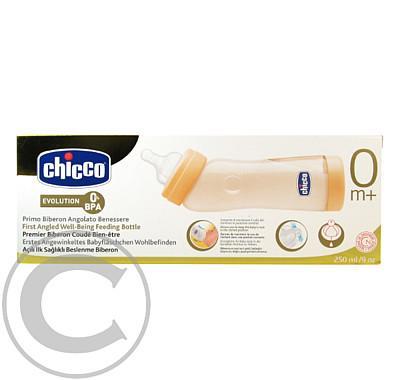 Chicco zahnutá lahev PES 250ml silik.d.60039.01, Chicco, zahnutá, lahev, PES, 250ml, silik.d.60039.01