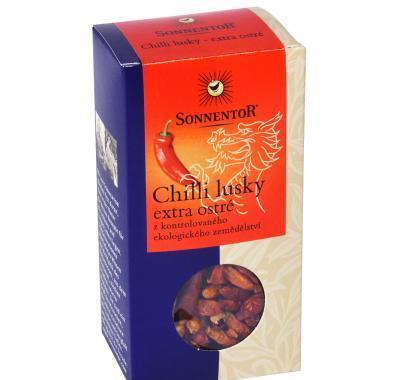 Chilli celé lusky bio, extra ostré 25g, Chilli, celé, lusky, bio, extra, ostré, 25g