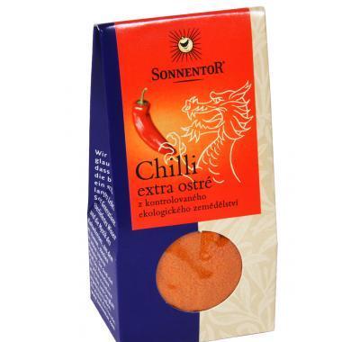 Chilli mleté bio, extra ostré 40g, Chilli, mleté, bio, extra, ostré, 40g